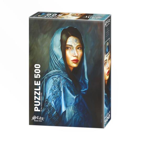 Puzzle Star Die blaue Lilie 500 Teile