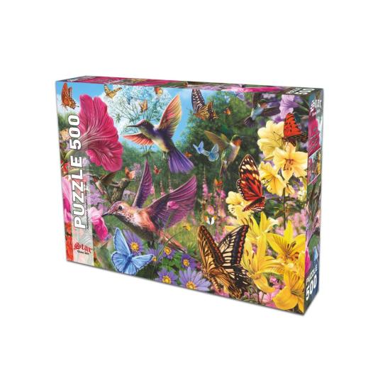 Puzzle Stern Kolibri Paradies 500 Teile