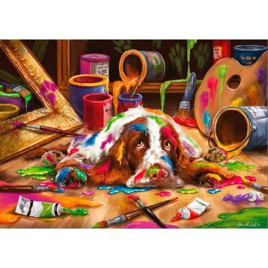 Puzzle Star Der tollpatschige Maler 300 Teile