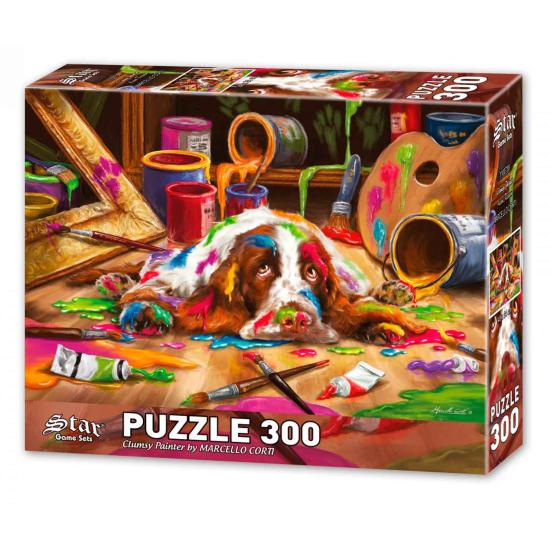 Puzzle Star Der tollpatschige Maler 300 Teile