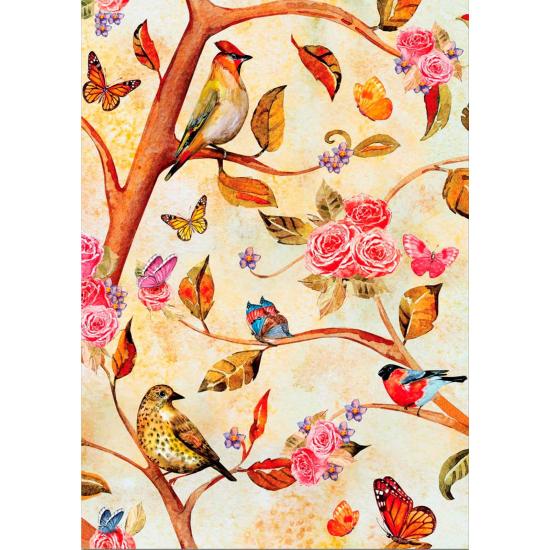 Puzzle Stern in den Zweigen des Baumes 300 Teile