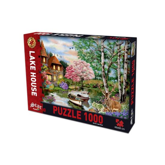 Puzzle Star Das Haus am See 1000 Teile
