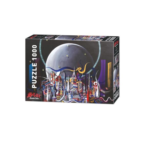 Puzzle Star Die Stadt des Mondes 1000 Teile