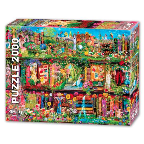 Puzzle Star Das Gartenregal 2000 Teile