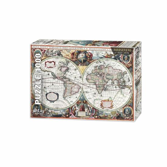 Puzzle Star Antike Karte mit 1000 Teilen Puzzle Star Antike Karte mit 1000 Teilen