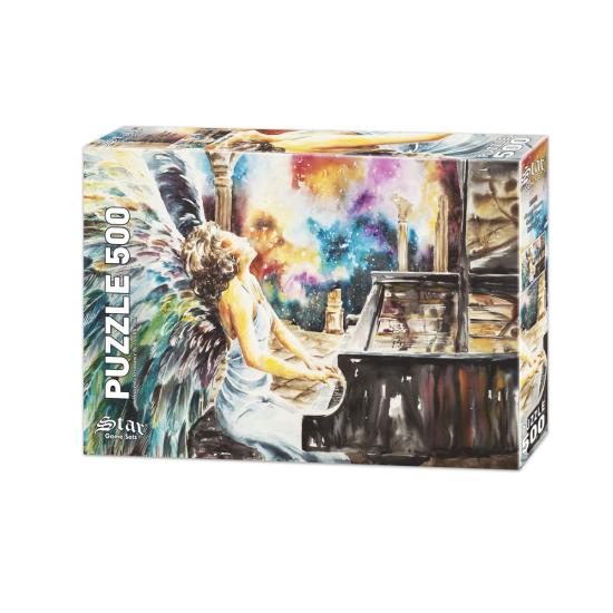 Puzzle Stern Himmlische Musik 500 Teile