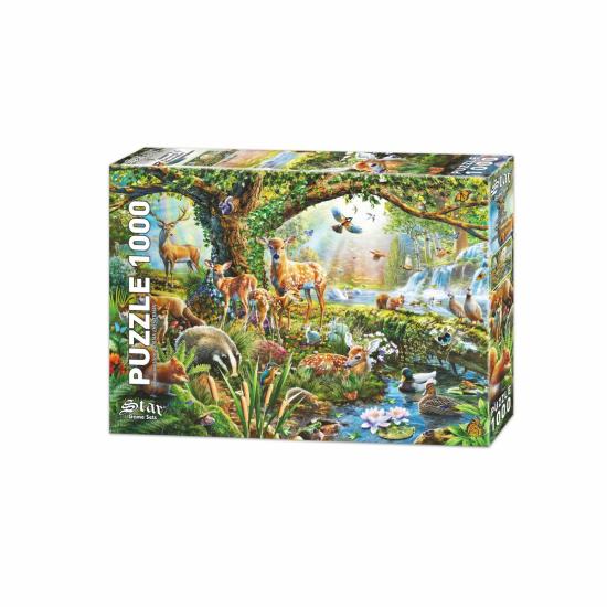 Sternenleben des Waldes Puzzle 1000 Teile