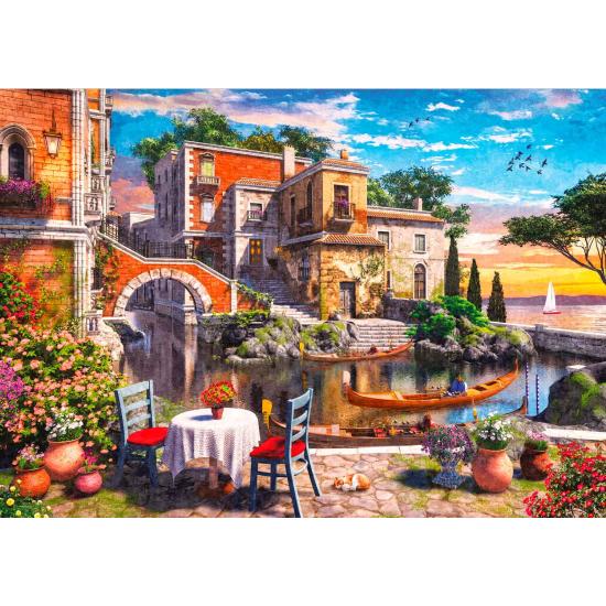 Puzzle Sternenblick von der Terrasse in Venedig mit 1000 Teilen