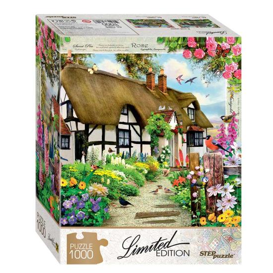 Puzzle Stufenpuzzle Englisches Cottage 1000 Teile