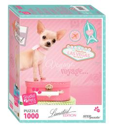 Puzzle Step Puzzle Studio Puppies: Voyage 1000 Teile