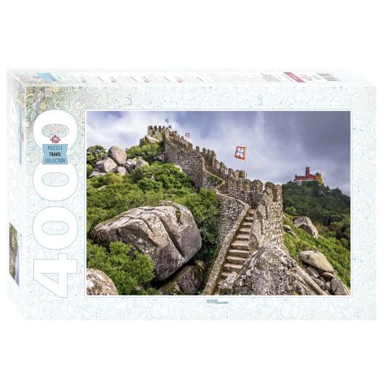 Puzzle-Stufenpuzzle Schloss der Mauren, Sintra mit 4000 Teilen