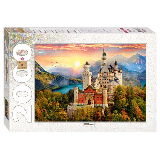 Puzzle Stufenpuzzle Schloss Neuschwanstein 2000 Teile
