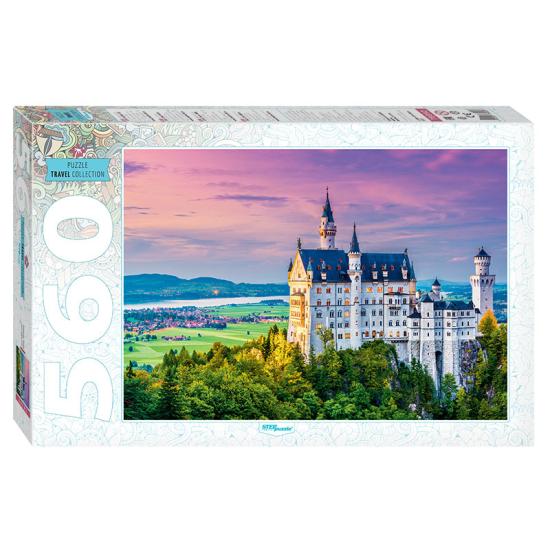 Puzzle Stufenpuzzle Schloss Neuschwanstein 560 Teile
