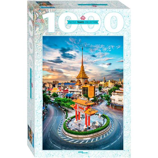 Puzzle Stufenpuzzle Chinatown in Bangkok 1000 Teile