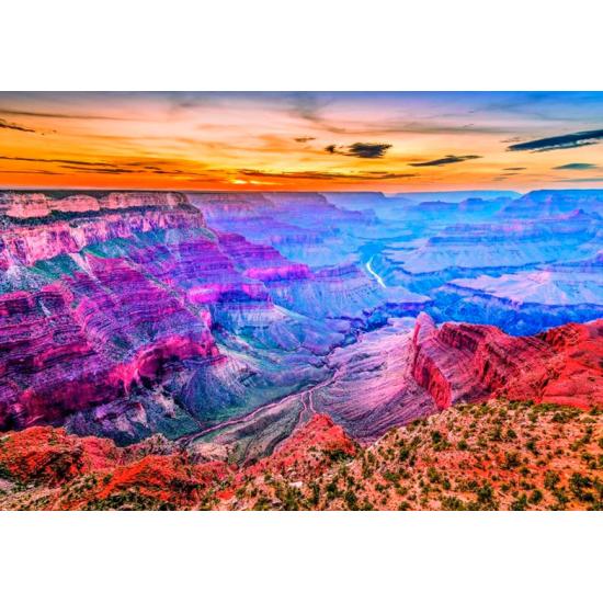 Puzzle-Schritt-Puzzle Der Grand Canyon mit 4000 Teilen