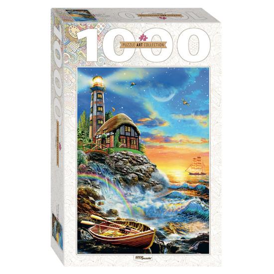 Puzzle Stufenpuzzle Leuchtturm 1000 Teile