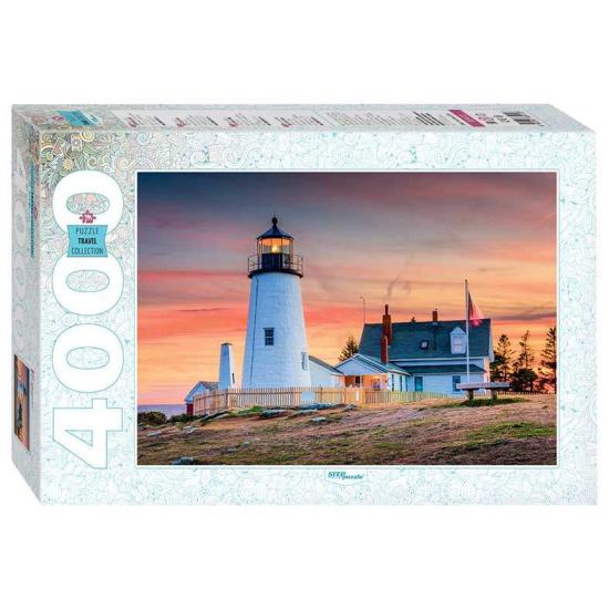 Puzzle Stufenpuzzle Portland, Maine Leuchtturm 4000 Teile