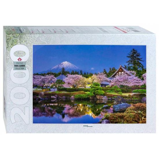Puzzle Stufenpuzzle Japan Mount Fuji 2000 Teile