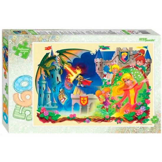 Puzzle Stufenpuzzle Dornröschen 560 Teile