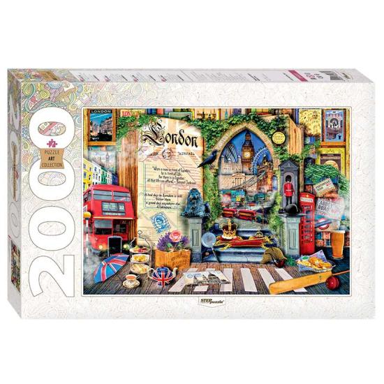 Puzzle Stufenpuzzle London 2000 Teile