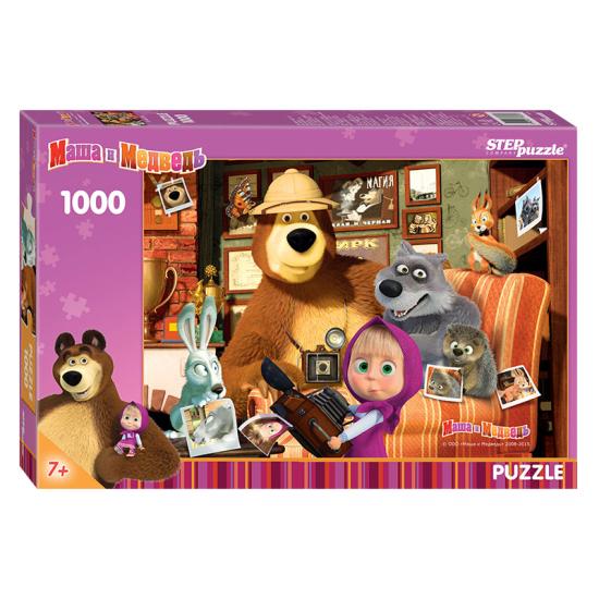 Puzzle Stufenpuzzle Mascha und der Bär 1000 Teile