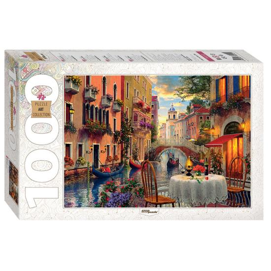 Puzzle Step Puzzle Restaurant in Venedig 1000 Teile