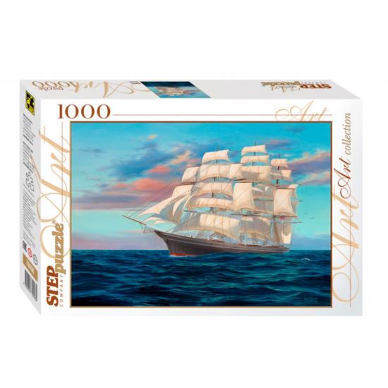 Puzzle Stufenpuzzle Das Segelboot 1000 Teile Puzzle Stufenpuzzle Das Segelboot 1000 Teile
