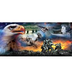 SunsOut War Eagle Puzzle 1000 Teile