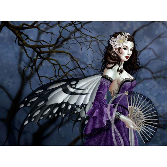 SunsOut Puzzle „Die Schöne im Hof“ mit 1000 Teilen