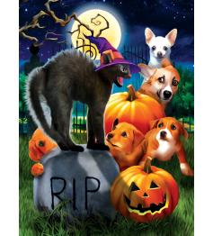 SunsOut Welpen auf Halloween Puzzle 1000 Teile