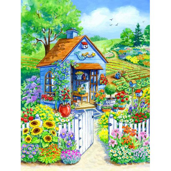 SunsOut Path to the Garden Shed 1000-teiliges Puzzle