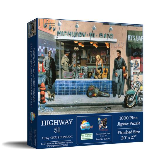 SunsOut Highway 51 1000-teiliges Puzzle