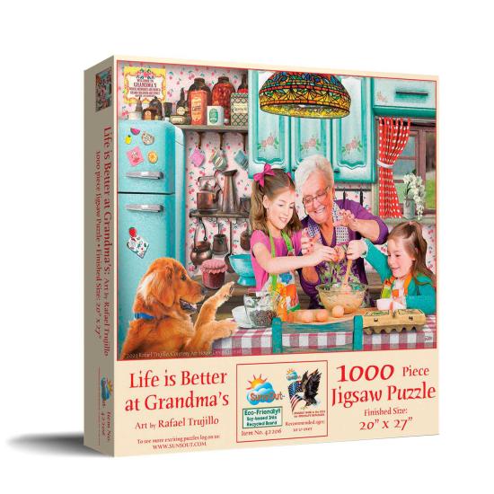 SunsOut Puzzle Kochen mit Oma 1000 Teile