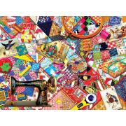 SunsOut Puzzle Nähen Quilts 1000 Teile