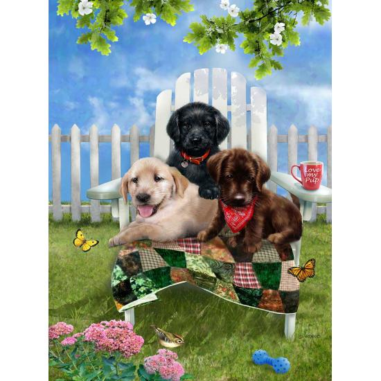 SunsOut Resting in the Garden Puzzle 1000 Teile