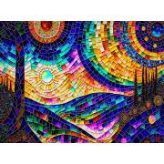 Puzzle SunsOut Psychedelische Sonntag 1000 Teile
