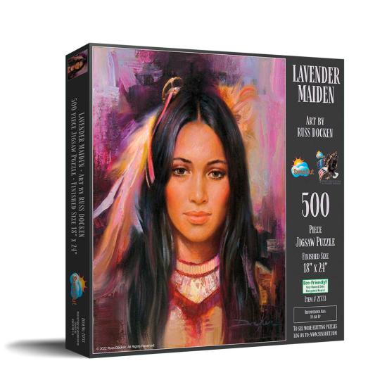 SunsOut Lavender Maiden XXL-Puzzle mit 500 Teilen
