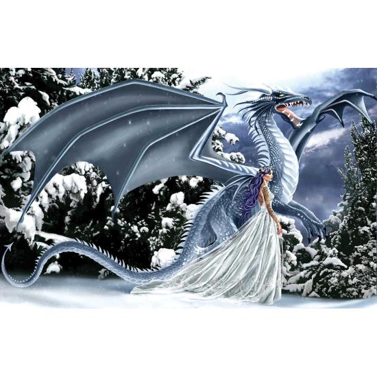 SunsOut Ice Dragon Puzzle 1000 Teile