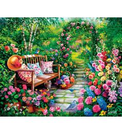 SunsOut Kim&#39;s Garden Puzzle 1000 Teile