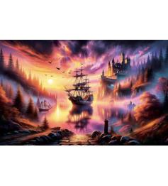 Puzzle SunsOut Ende Der Reise 550-teiliges