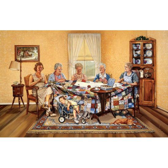 SunsOut The Gossip Party 1000-teiliges Puzzle