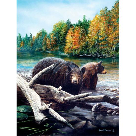 SunsOut Der Morgen der Bären Puzzle 1000 Teile