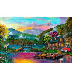 SunsOut Lake Paradise Puzzle mit 1000 XXL-Teilen