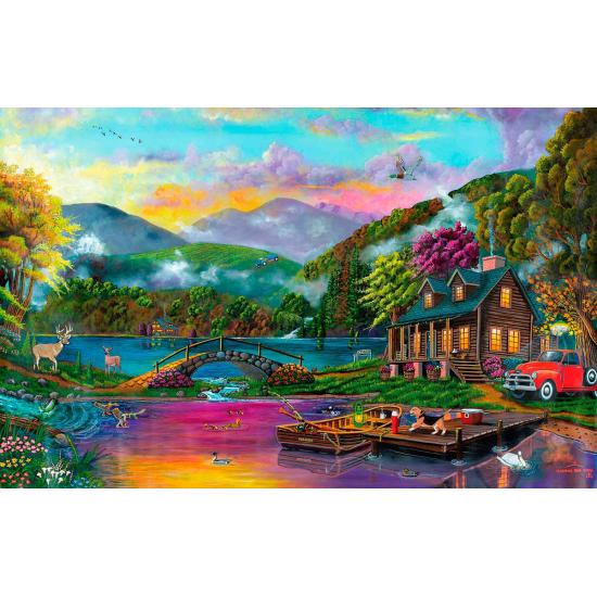 SunsOut Lake Paradise Puzzle mit 1000 XXL-Teilen