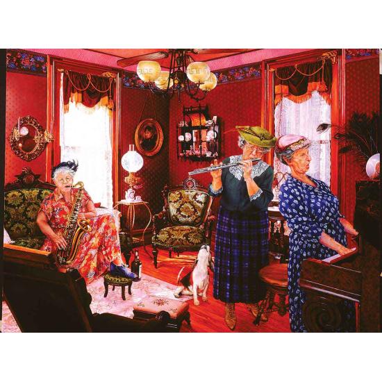 SunsOut Puzzle Die Mädchen in der Band 1000 Teile