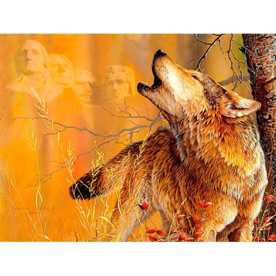 SunsOut Wolf Rushmore XXL-Puzzle mit 500 Teilen