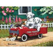SunsOut Puzzle The Firefighter's Friends 1000 Teile