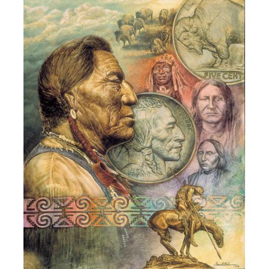 SunsOut Fünf-Cent-Münzpuzzle 1000 Teile