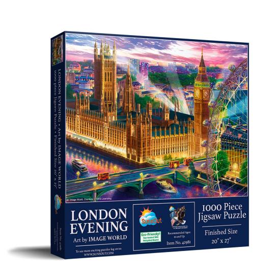 SunsOut London Night Puzzle 1000 Teile