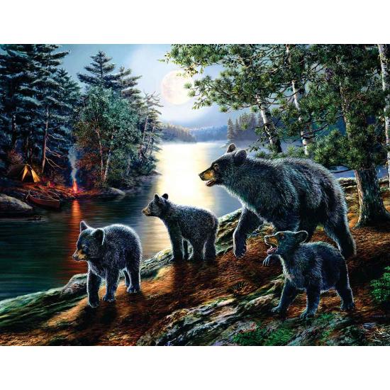 SunsOut Bears of the Full Moon XXL-Puzzle mit 1000 Teilen